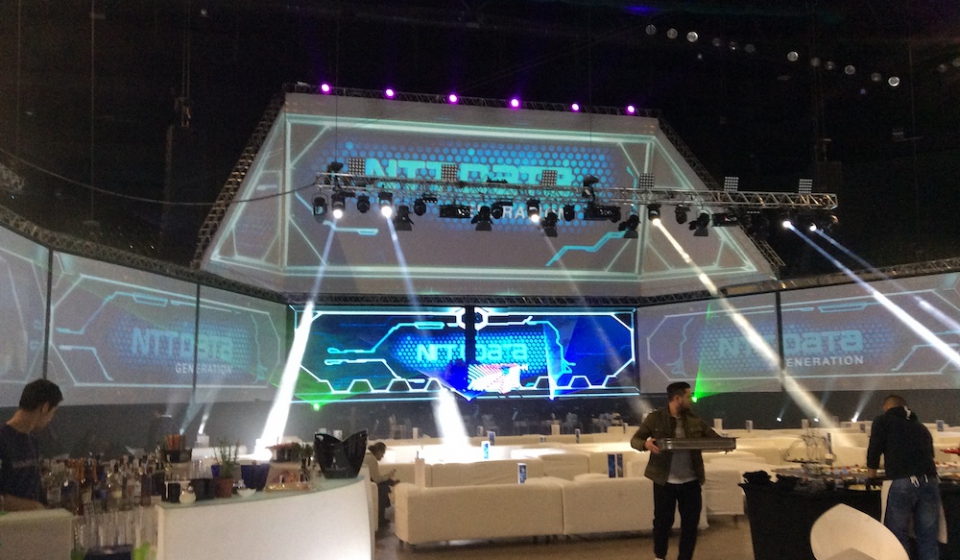 scenografie NTT Data Generation Cluj Napoca
