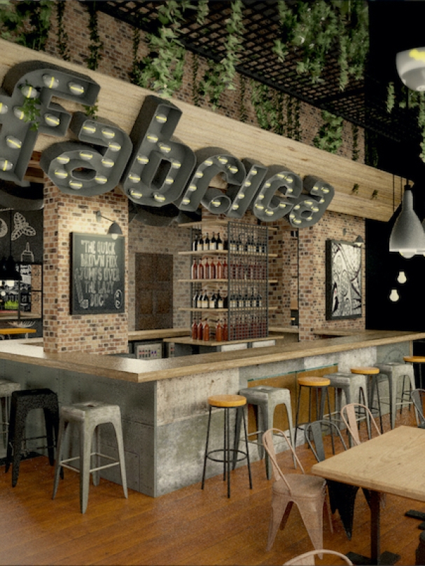 amenajare club fabrica