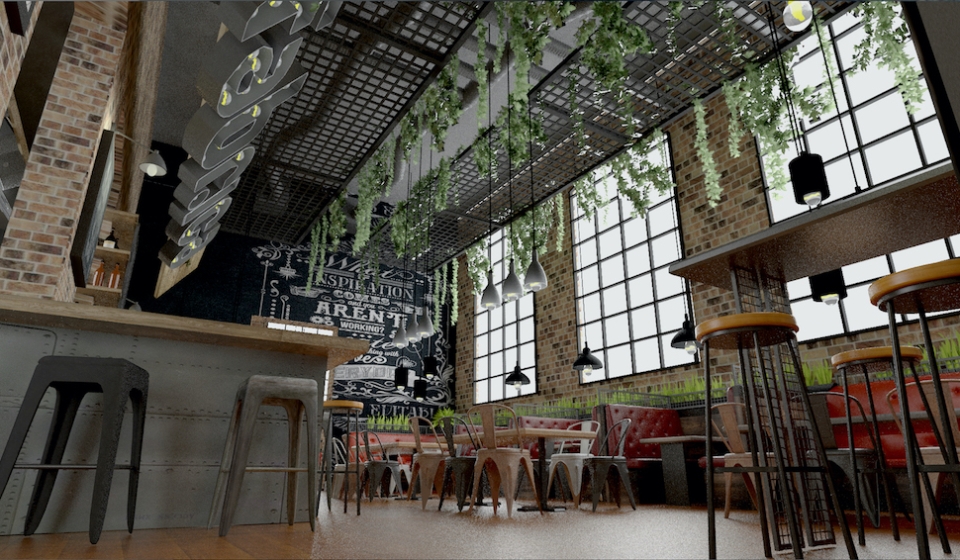 amenajare club fabrica