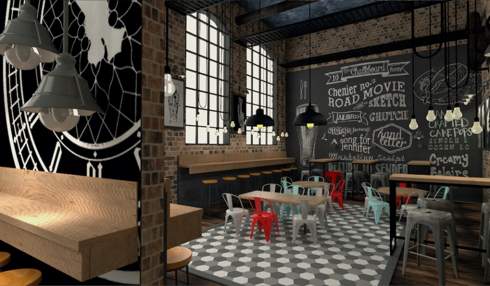 amenajare club fabrica